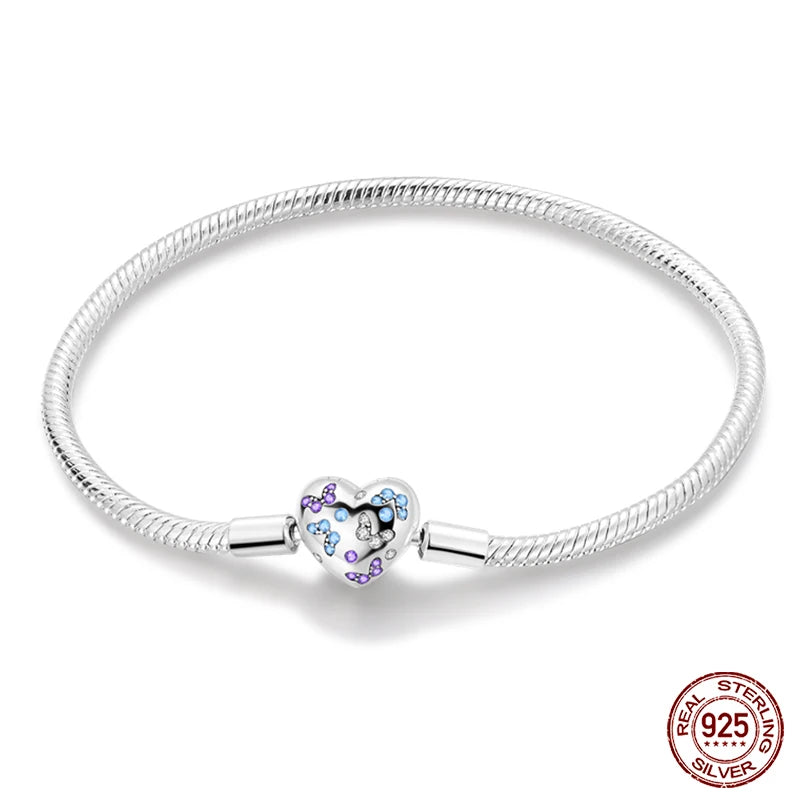 Bracelet 925 Sterling Silver Zircon Bracelets