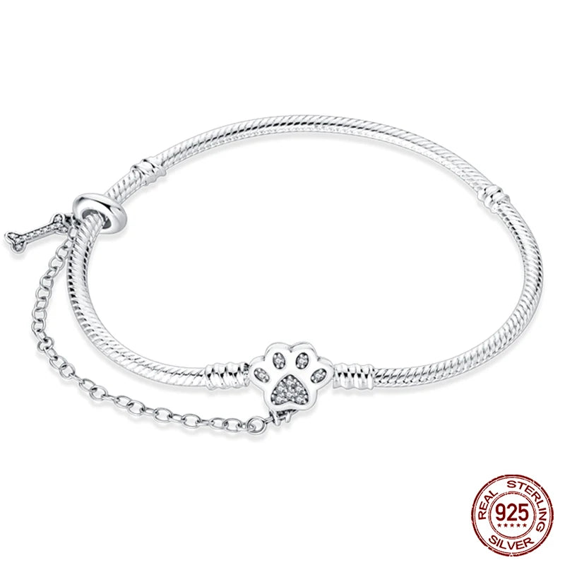 Bracelet 925 Sterling Silver Zircon Bracelets