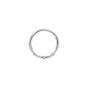 1-5pcs 16G Fashion 316L Stainless Steel CZ Hinged Septum Clicker Nose Hoop Rings,Daith Helix Tragus Cartilage Piercing Jewelry