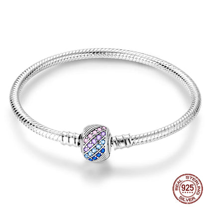 Bracelet 925 Sterling Silver Zircon Bracelets