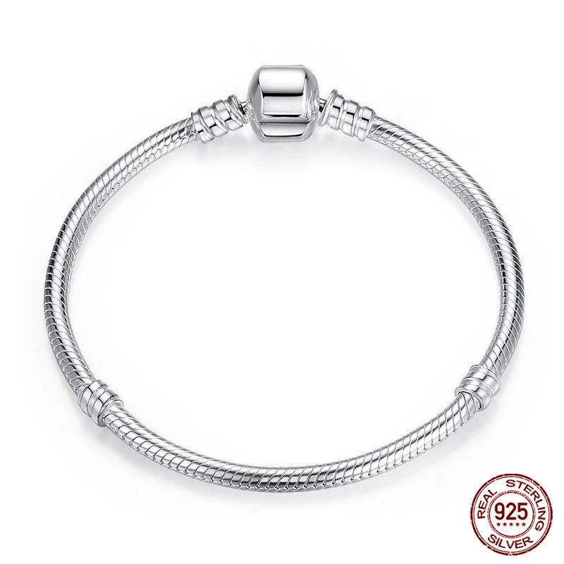 Bracelet 925 Sterling Silver Zircon Bracelets