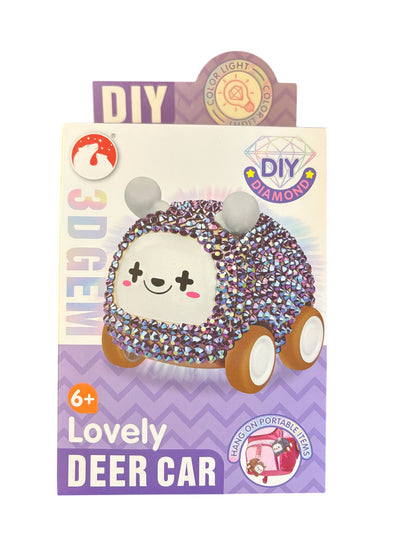 3D Gem DIY Deer Car