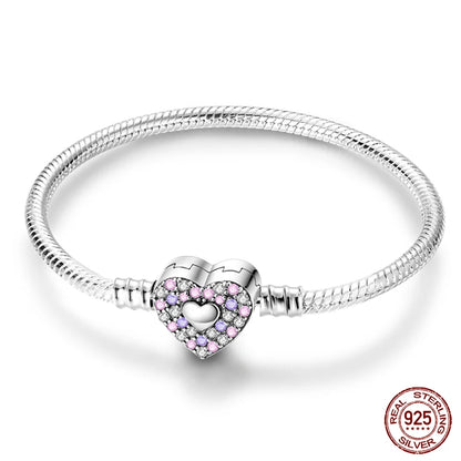 Bracelet 925 Sterling Silver Zircon Bracelets