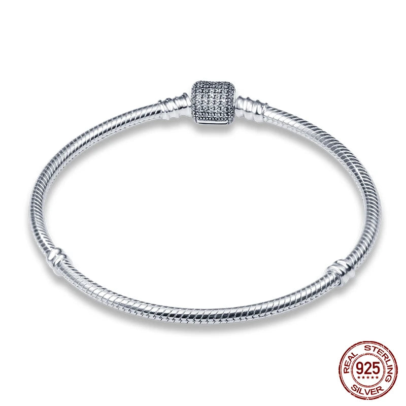 Bracelet 925 Sterling Silver Zircon Bracelets