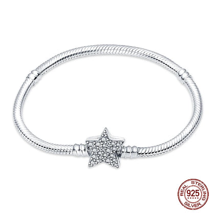 Bracelet 925 Sterling Silver Zircon Bracelets