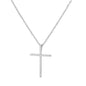 Zircon Cross Pendant Necklace for Women Gold Color Stainless Steel Collar Neckalces 2024 Trend Goth Party Wedding Jewelry Gifts