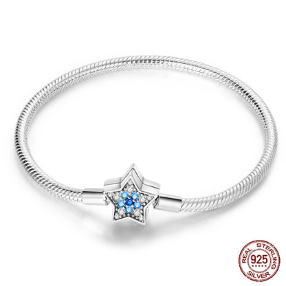 Bracelet 925 Sterling Silver Zircon Bracelets