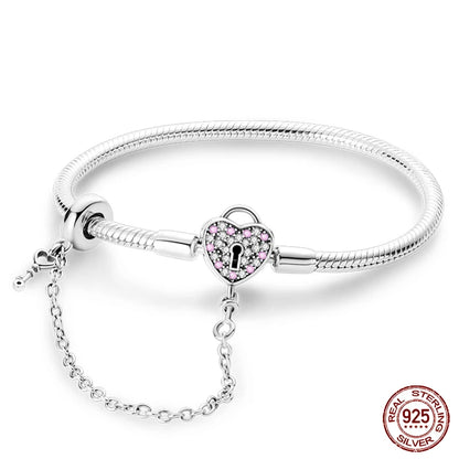 Bracelet 925 Sterling Silver Zircon Bracelets