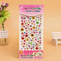 3D Gem Stickers Self Adhesive Rhinestone Heart/Flower/Star/Drop Stick On Diamantes for Kids Girls DIY Craft Creative Decoration